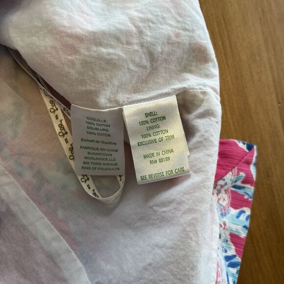 Lilly Pulitzer Women's Top 6 Annabelle Top Capri Pink Samba Sleeveless Preppy - Picture 12 of 15